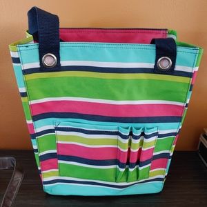 Thirtyone organizing utility tote - preppy pop
